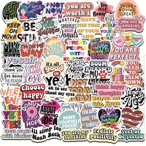 45 Stickers | Treat People with Kindness | No Repeats | Gloss Finish | Brand New